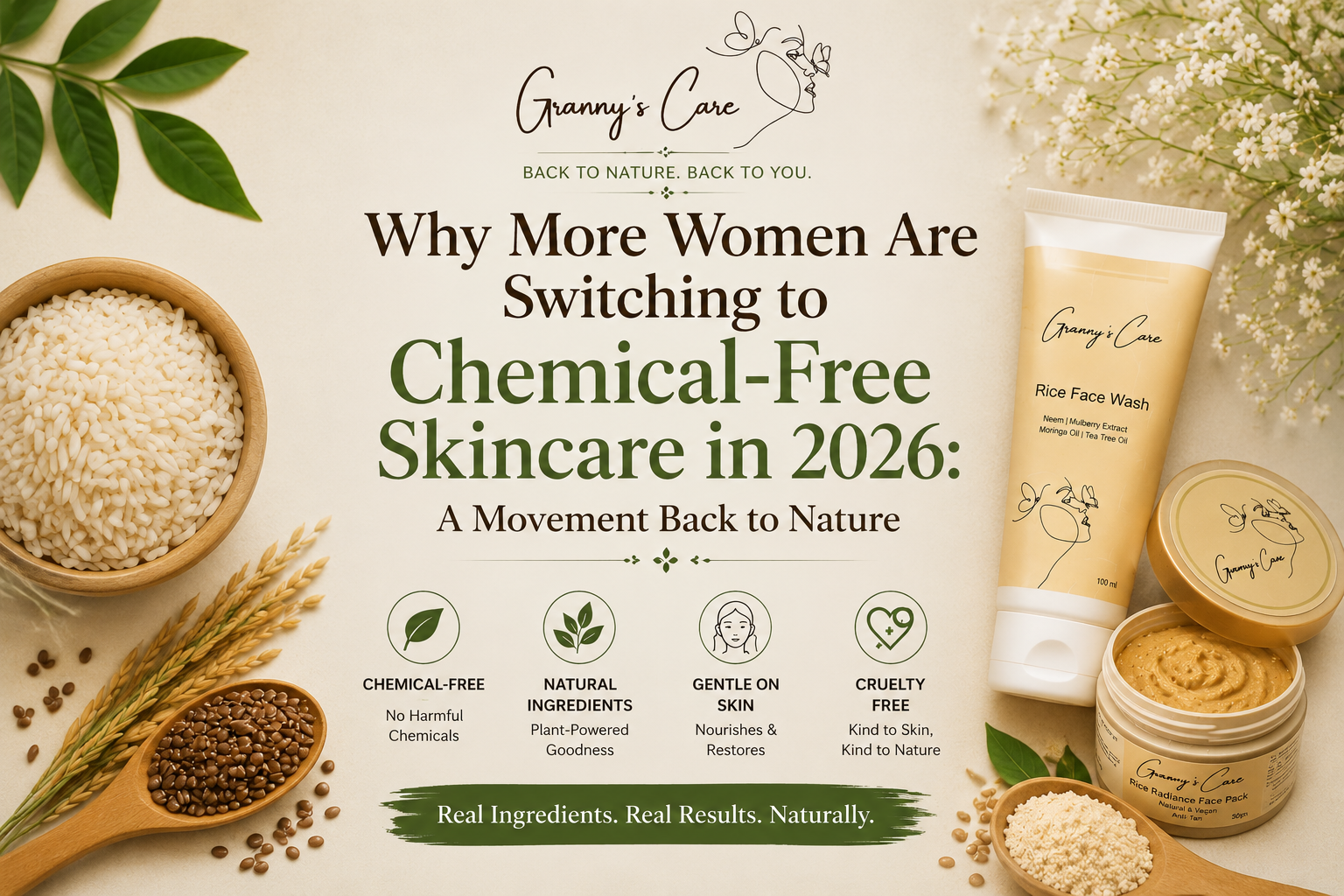 Chemical-Free Skincare