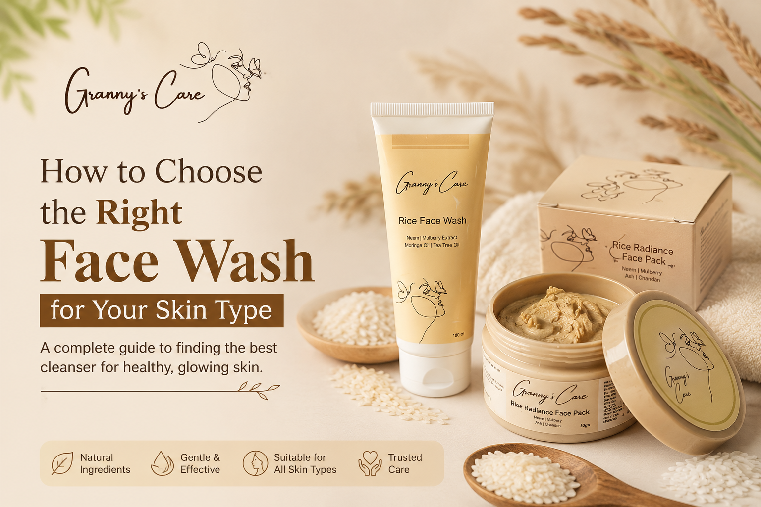 choose right face wash your skin
